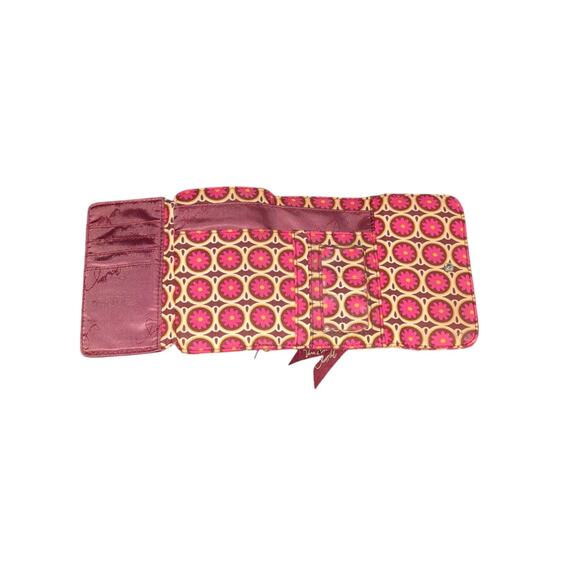 Vera Bradley Safari Sunset Tri-Fold Wallet - Picture 4 of 4